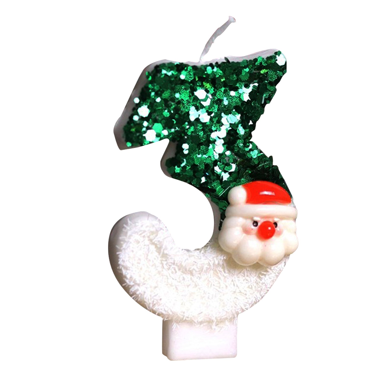 Candle Supplies In - 0-9 Numbers Santa Claus Cake Candle