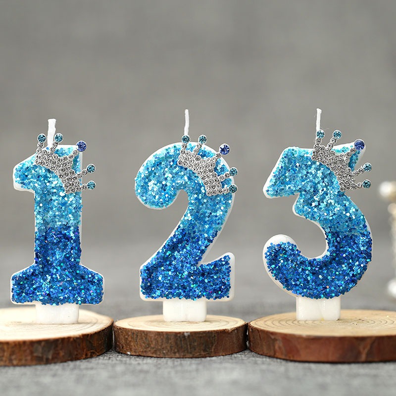 Creative Peacock Blue Crown Di – обзор и цена Candle Supplies In
