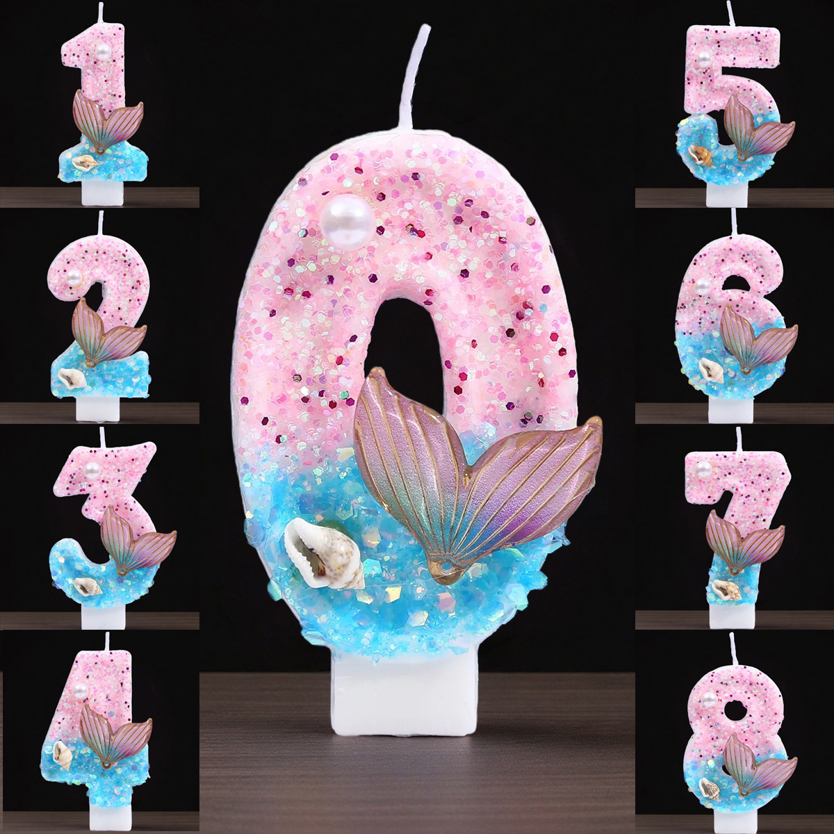 Gradient Blue Shell Pearl Crea – обзор и цена Candle Supplies In