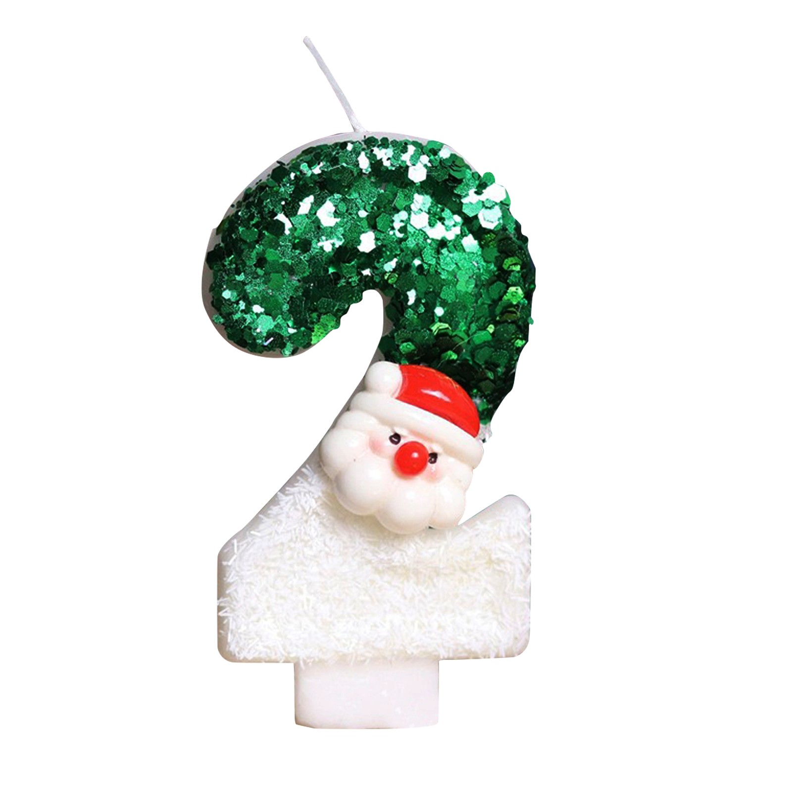 0-9 Numbers Santa Claus Cake C – обзор и цена Candle Supplies In