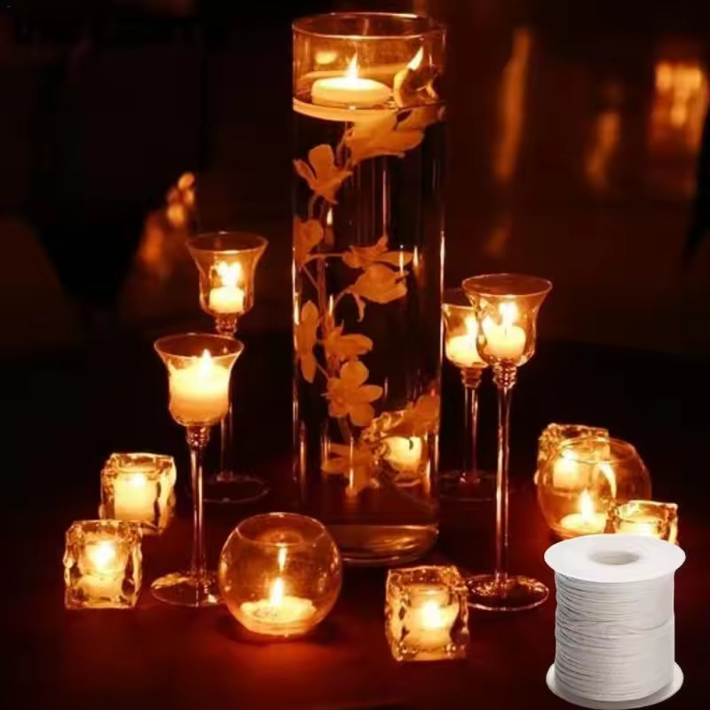 1pc 61 Meter/Roll White Cotton – обзор и цена Candle Wax Scale