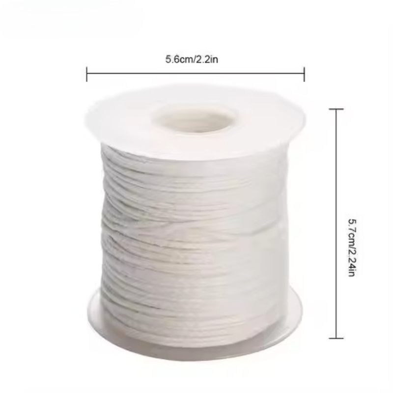 1pc 61 Meter/Roll White Cotton – обзор и цена Candle Wax Scale