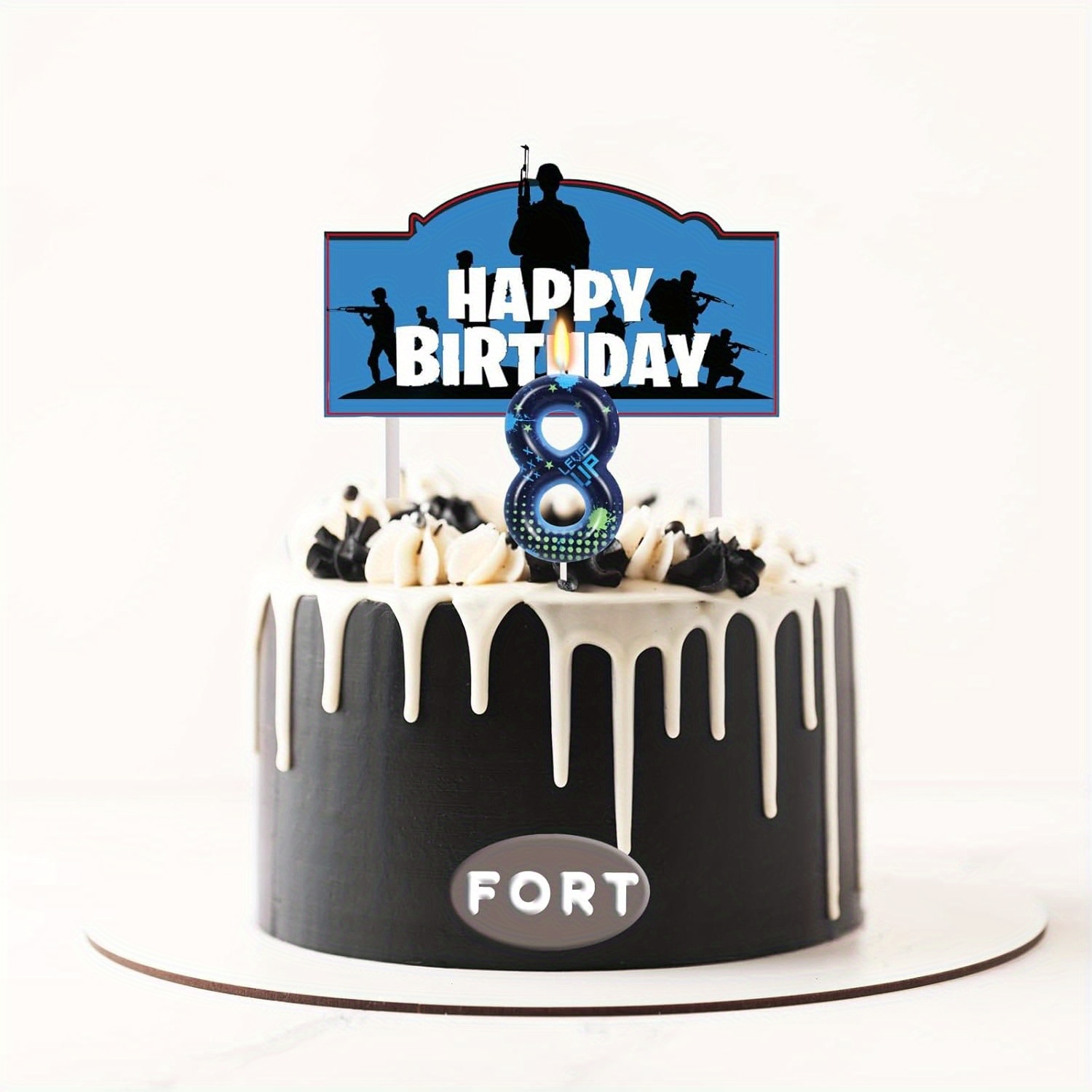 Blue Game Boy 0-9 Birthday Can – обзор и цена Candle Supplies In