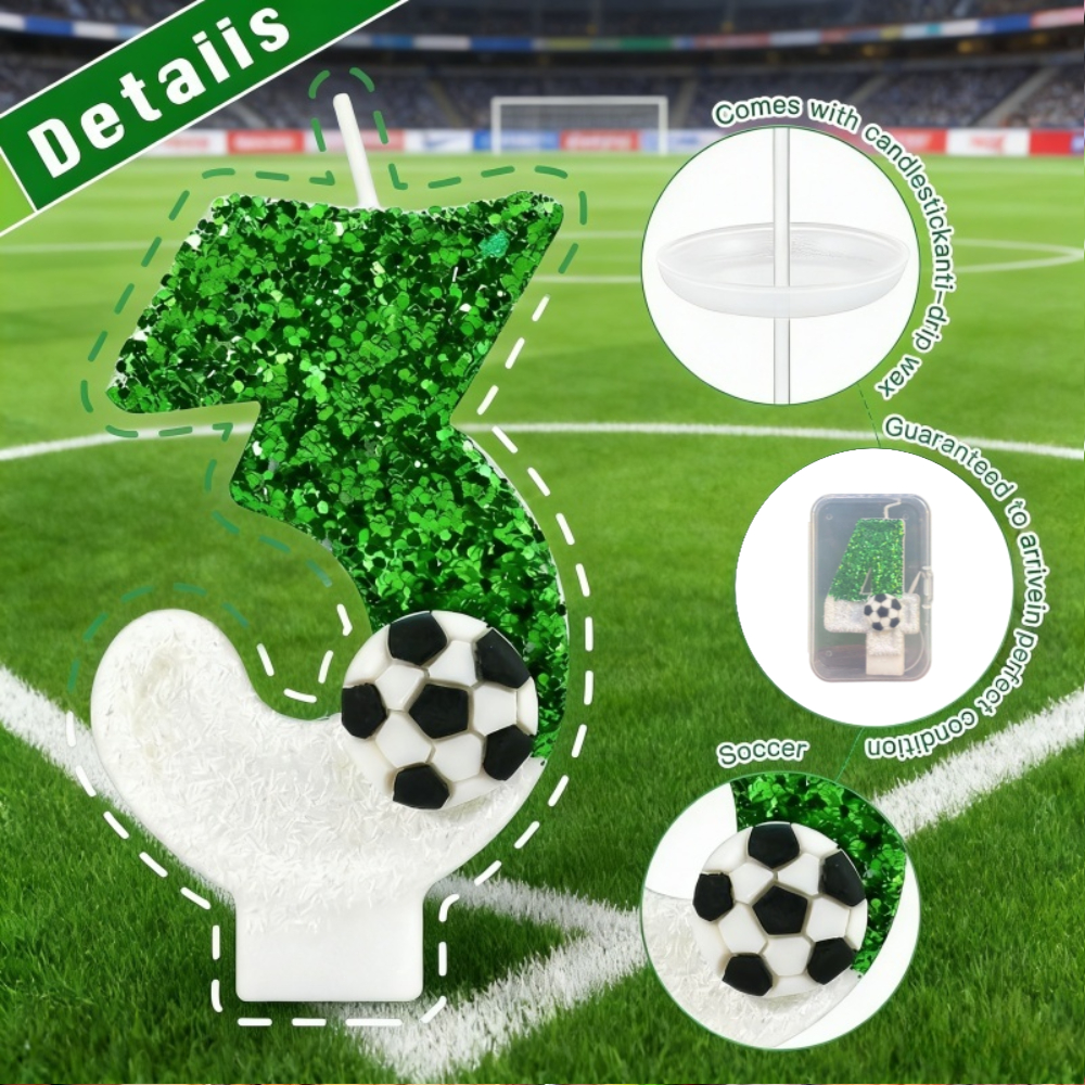 Football Shape Number Cake Can – обзор и цена Candle Supplies In