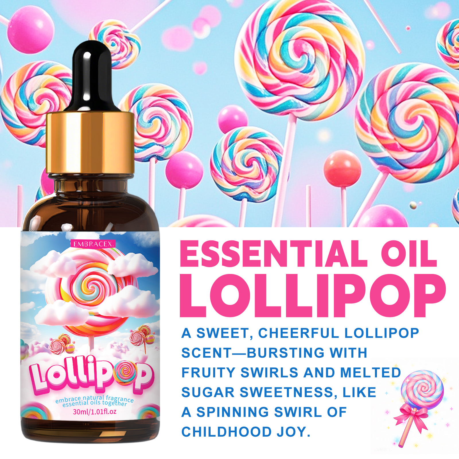 30ml  Lollipop Essential Oils  – обзор и цена Candle Supplies Essential Oils