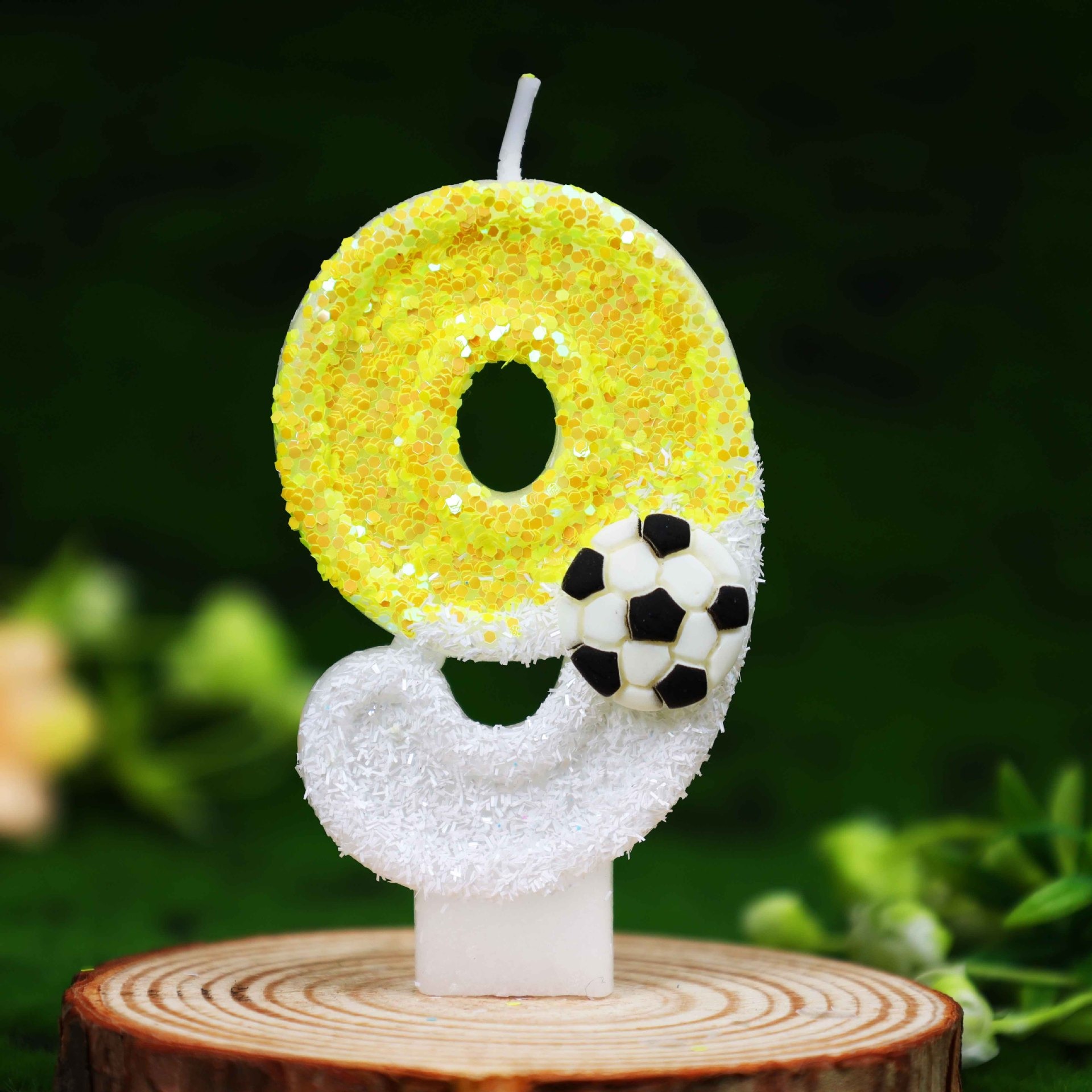 Yellow White Sequins Sports Fo – обзор и цена Candle Supplies In