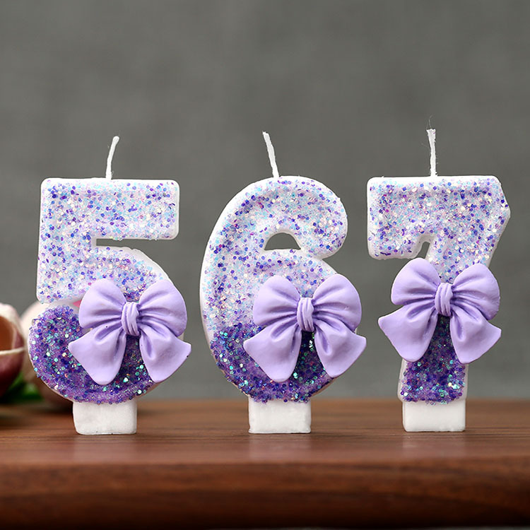 Creative Glitter Gradual Purpl – обзор и цена Candle Supplies In