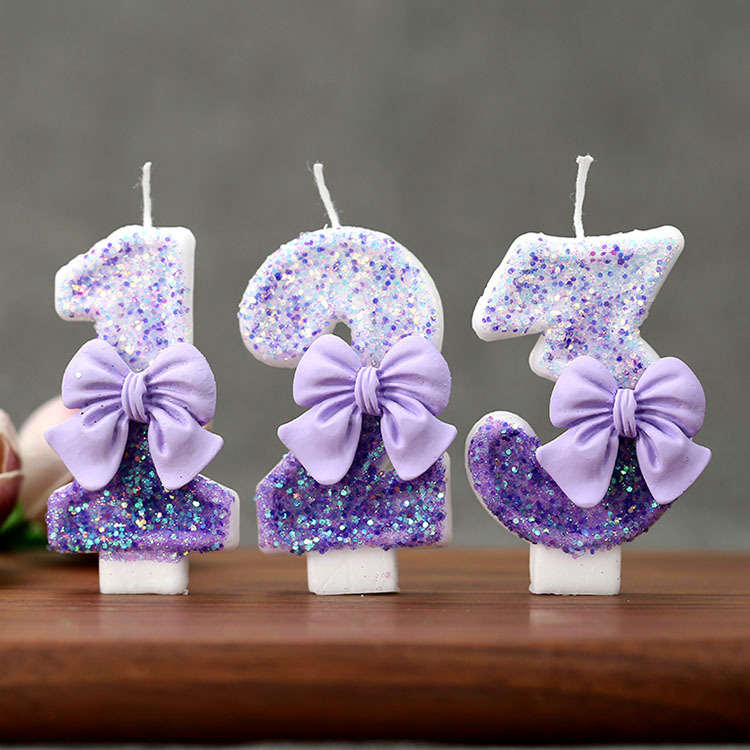 Creative Glitter Gradual Purpl – обзор и цена Candle Supplies In