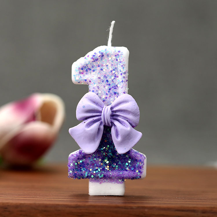 Creative Glitter Gradual Purpl – обзор и цена Candle Supplies In