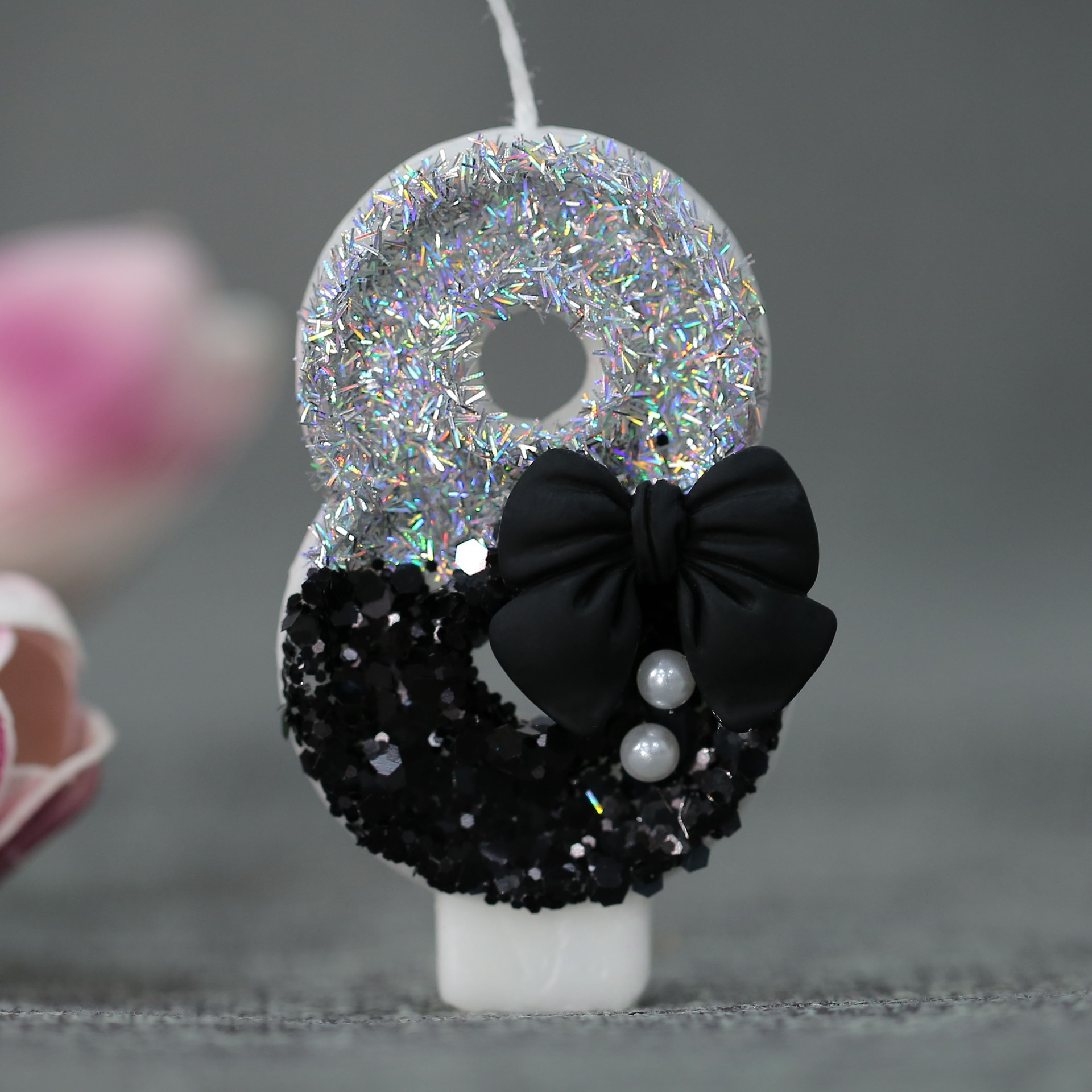 Midnight Bow & Pearl 0-9 Numbe – обзор и цена Candle Supplies In