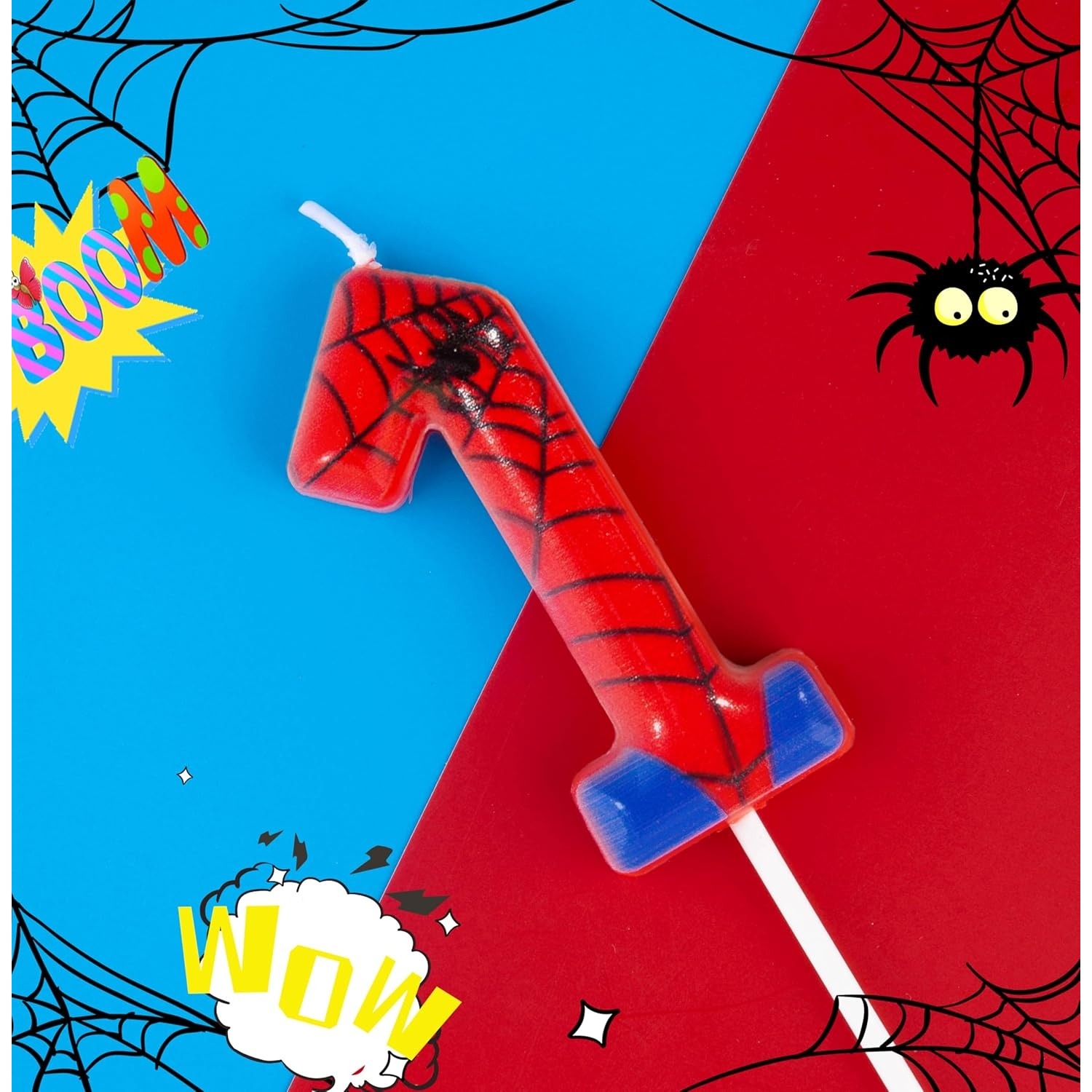 Spider Party 0-9 Birthday Cand – обзор и цена Candle Supplies In