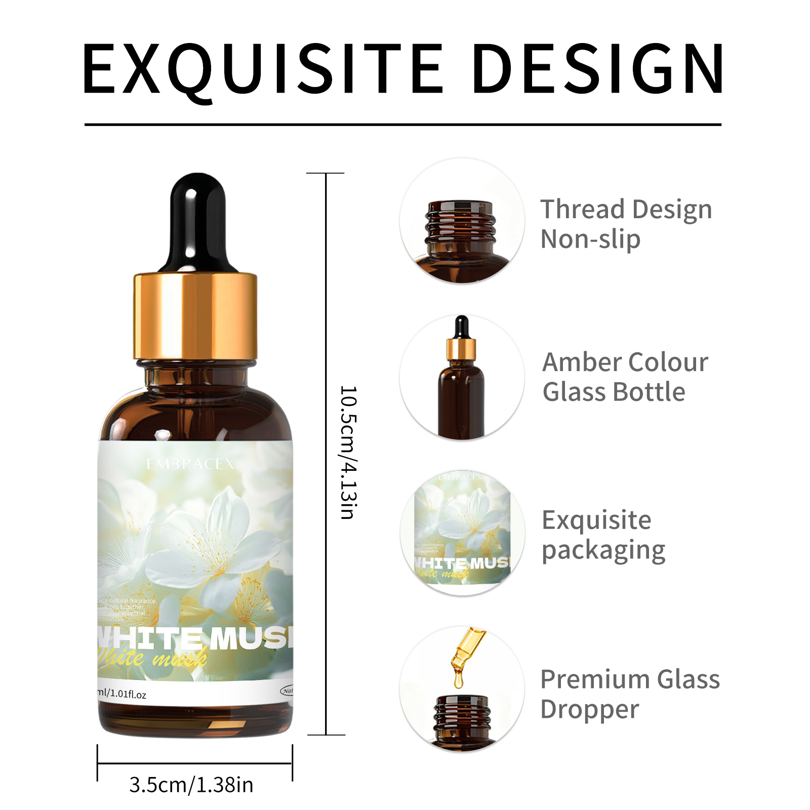 30ml White Musk Essential Oil  – обзор и цена Candle Supplies Essential Oils