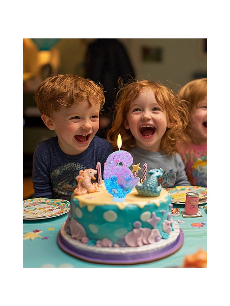 Mermaid Themed Birthday Candle – обзор и цена Candle Supplies In
