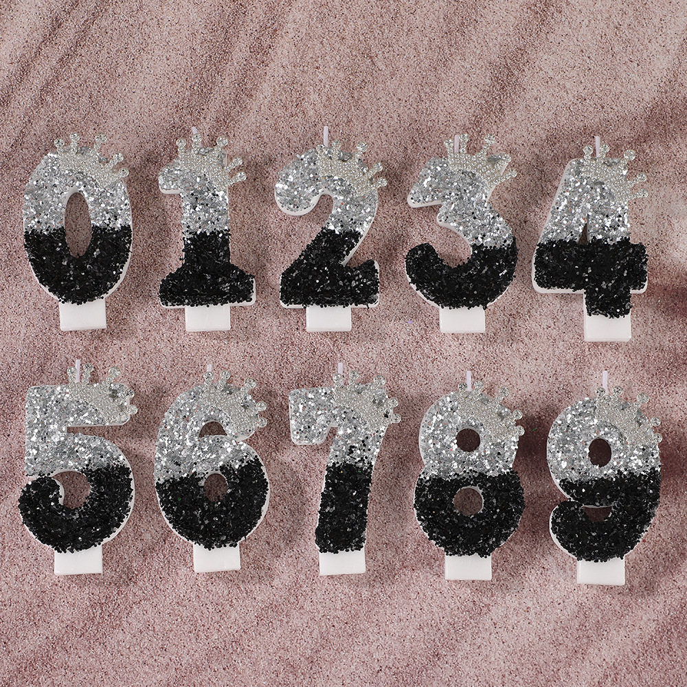 Black Silver Gradient Crown Ha – обзор и цена Candle Supplies In
